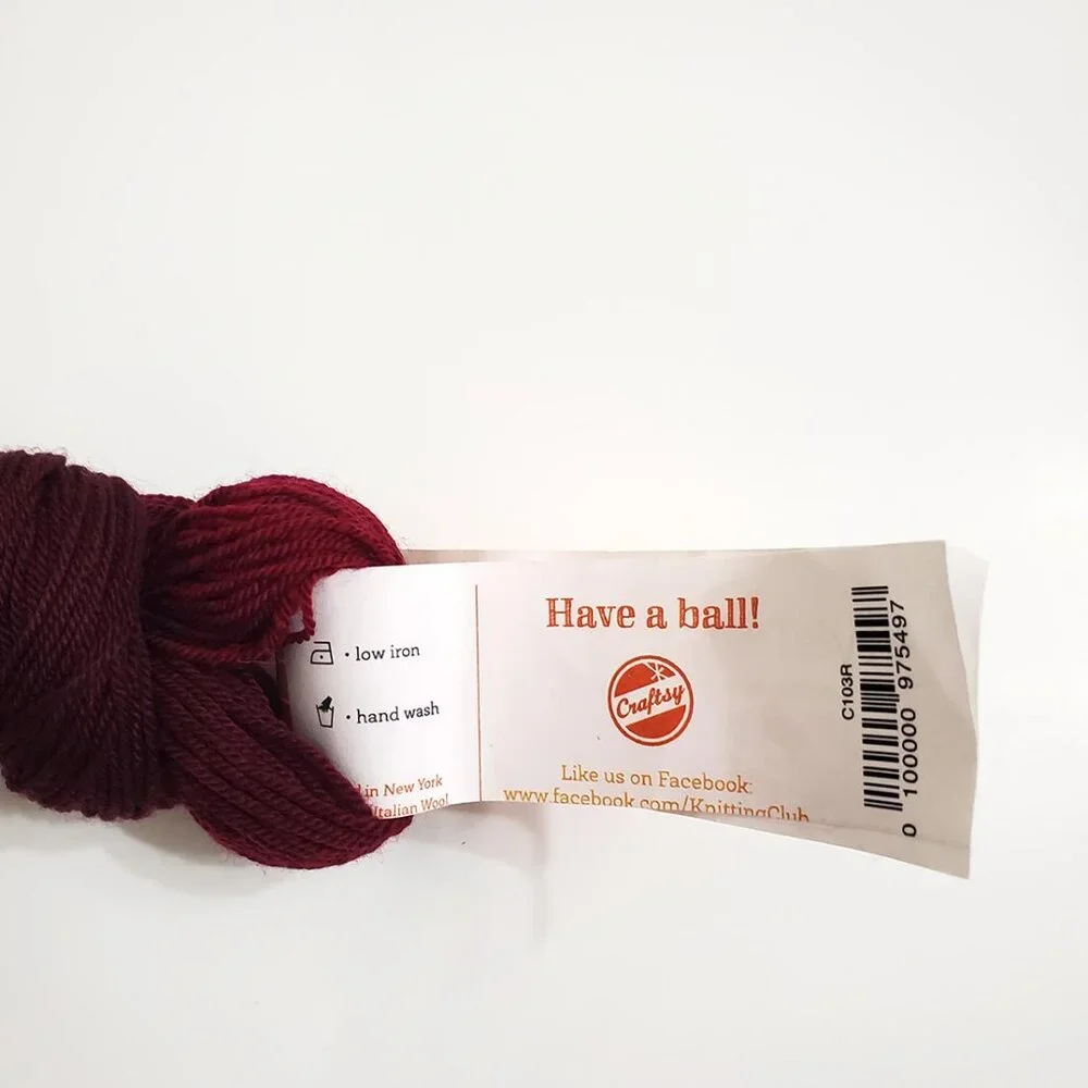 Artyarns Milano Yarn Fine Merino Wool C103R Burgundy Bordo 50g 233m